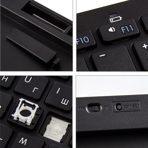 Ultra Slim Bluetooth Keyboard for Samsung Phone