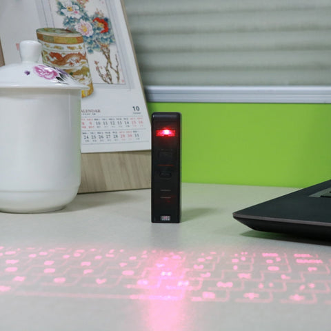 Virtual Laser Keyboard Projection for Smart Phones