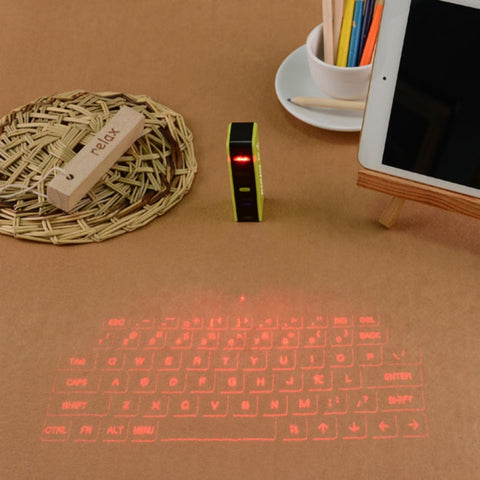 Virtual Laser Keyboard Projection for Smart Phones