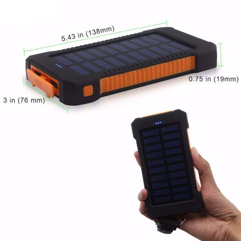 Waterproof Solar Power Bank