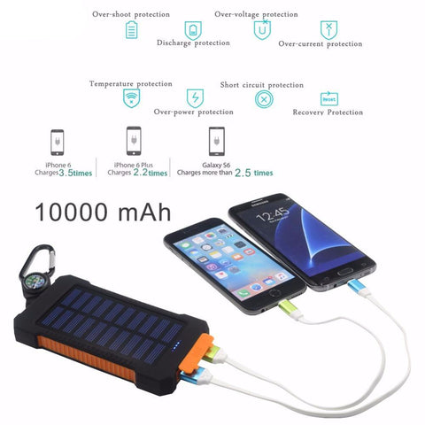 Waterproof Solar Power Bank